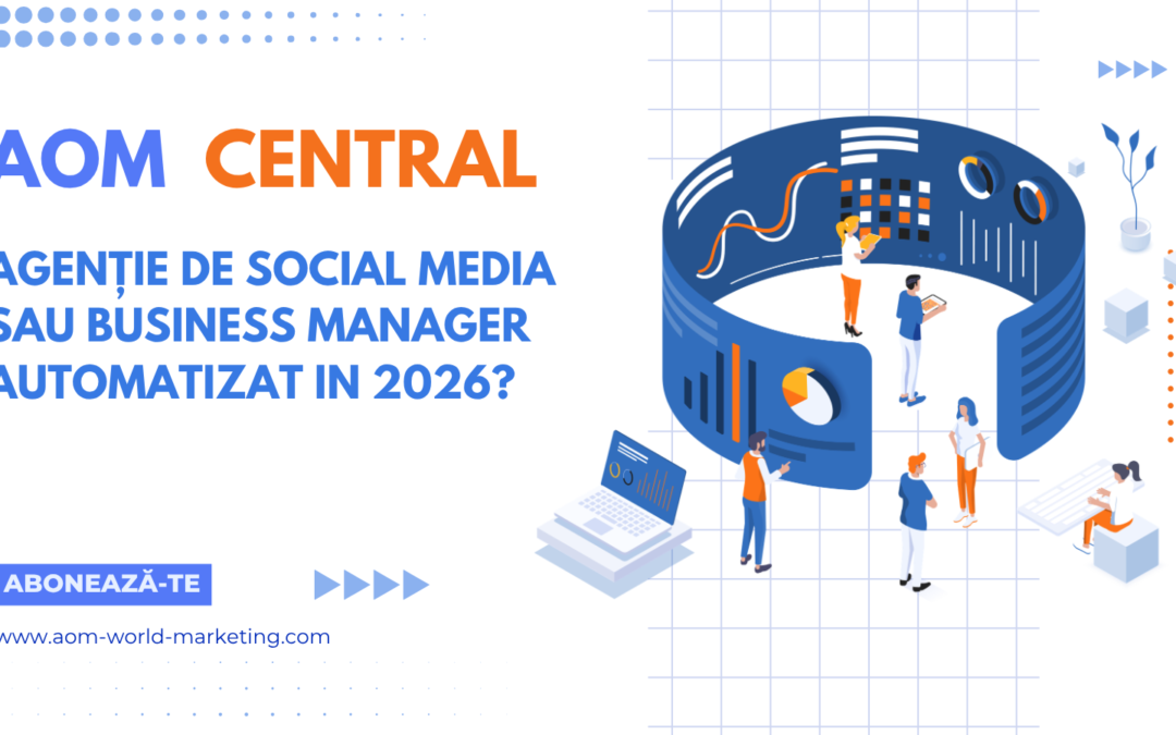 Agenție de social media sau Business Manager automatizat: ce merită să alegi în 2026!